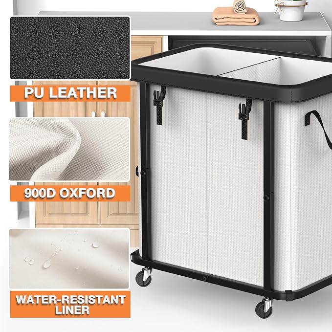 190L Large Fashion Laundry Basket - Image 2