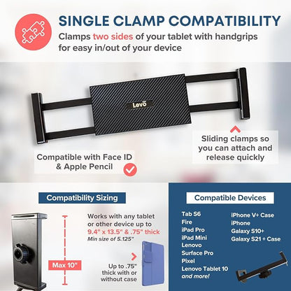 LEVO Adjustable Height Floor Stand on Wheels - Image 7