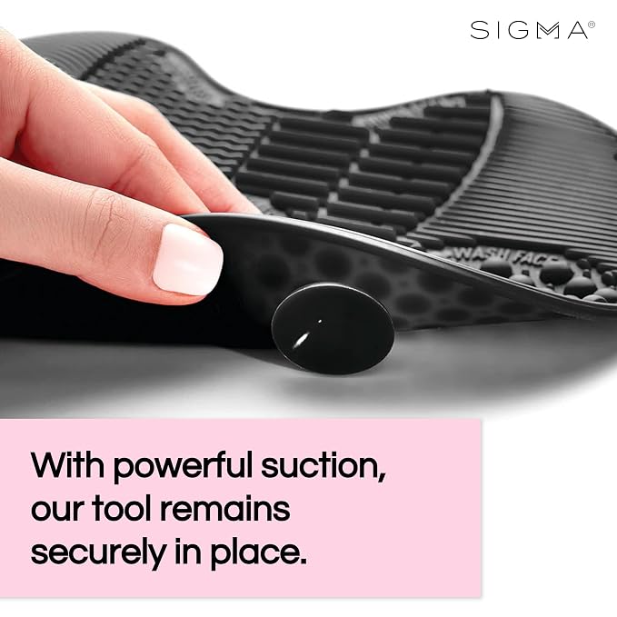 Sigma Beauty Makeup Brush Cleaner Mat – Sigma Spa Express Silicone Makeup Brush - Image 4