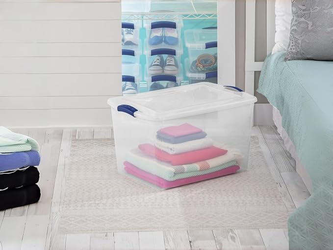 66 Quart Storage Bins with Lids - Image 2