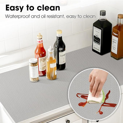 Drawer and Shelf Liner, Non-Slip Kitchen Cabinet Liners Non-Adhesive Thick - Image 3