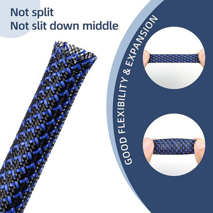 Braided Cable Sleeving, PET Expandable Braided Cable Sleeve, Flexible Mesh - Image 3