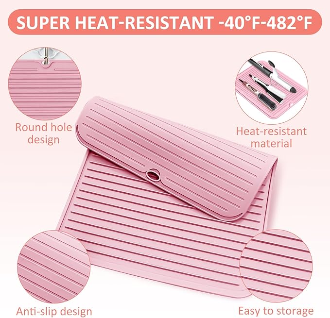 Quccefods Large Heat Resistant Silicone Mat - Image 5