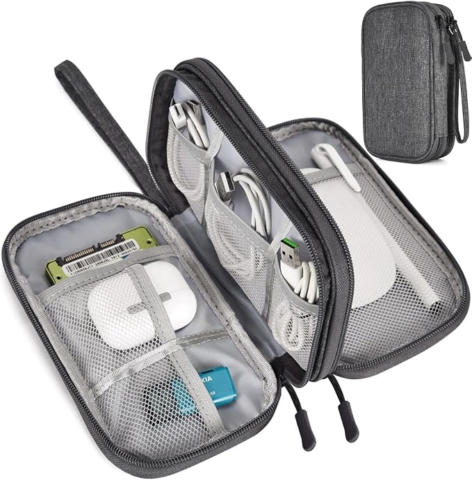 Electronic Organizer Travel Cable Accessories Bag, Electronic Organizer Case by Unknown