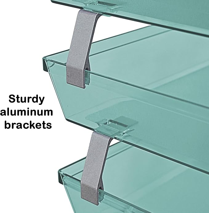 Acrimet Facility 4 Tier Letter Tray, Side Load, Letter Size/A4, Desktop File - Image 4