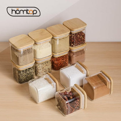 12Pcs 4oz Spice Jars with 275 Labels, Small Seasoning Glass Container Empty - Image 8
