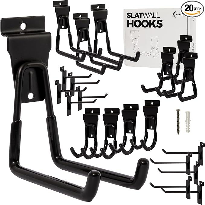 FELLER Slatwall Hooks and Slatwall Accessories by FELLER