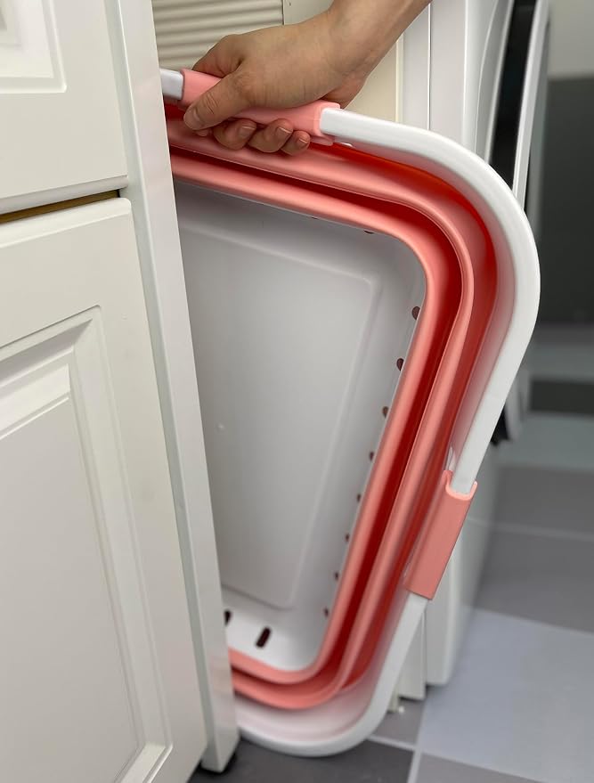 SAMMART 42L Collapsible Plastic Laundry Basket - Image 6