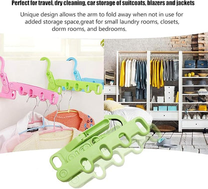 Plastic Multi-Function Hangers, Drying Rack, Suit Hangers, Travel - Image 7
