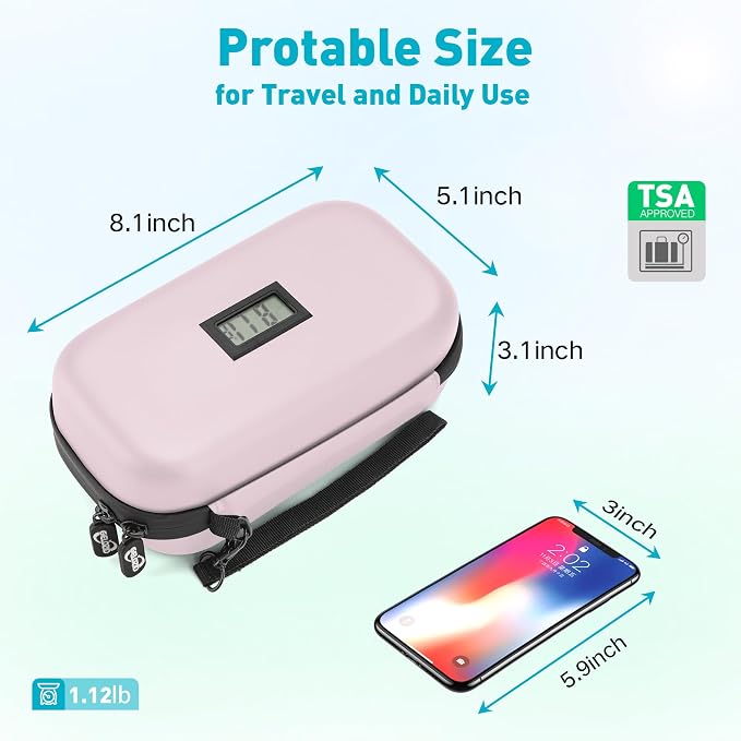 Insulin Cooler Travel Case Diabetic Medication Insulated Cool Organizer - Image 3