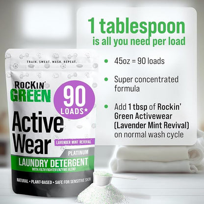 Rockin' Green Laundry Detergent, Plant based, All Natural Laundry Detergent - Image 5
