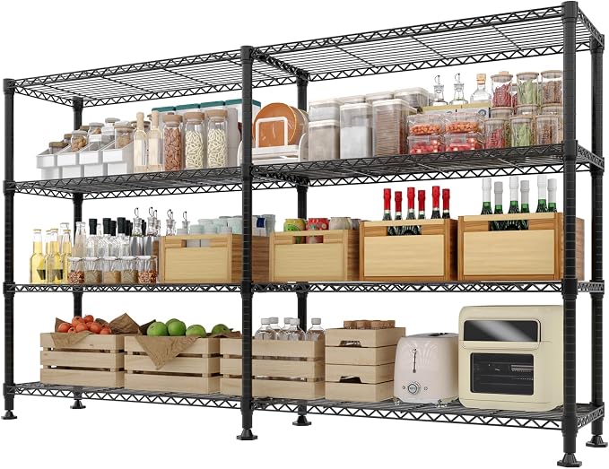 GarveeHome 70.8" W Storage Shelves Metal Shelving Unit, 1060 LBS Heavy Duty by GarveeHome