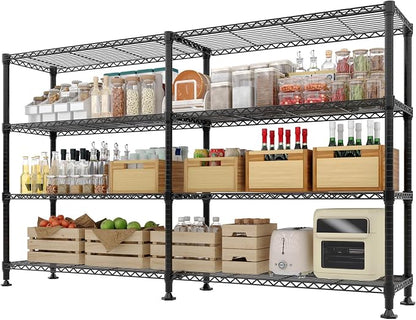 GarveeHome 70.8" W Storage Shelves Metal Shelving Unit, 1060 LBS Heavy Duty by GarveeHome