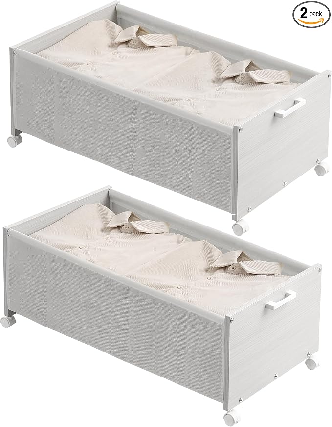 FOUCSSOMEI Under Bed Storage by FOUCSSOMEI