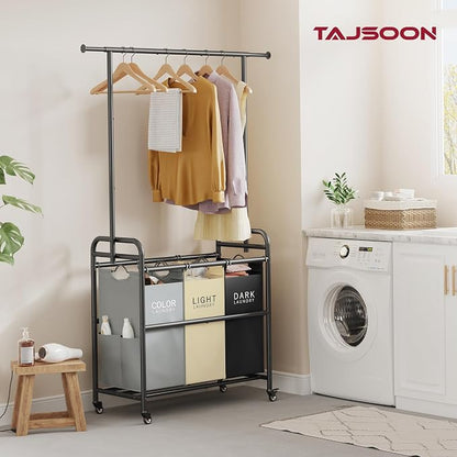 Tajsoon Laundry Sorter Cart - Image 2