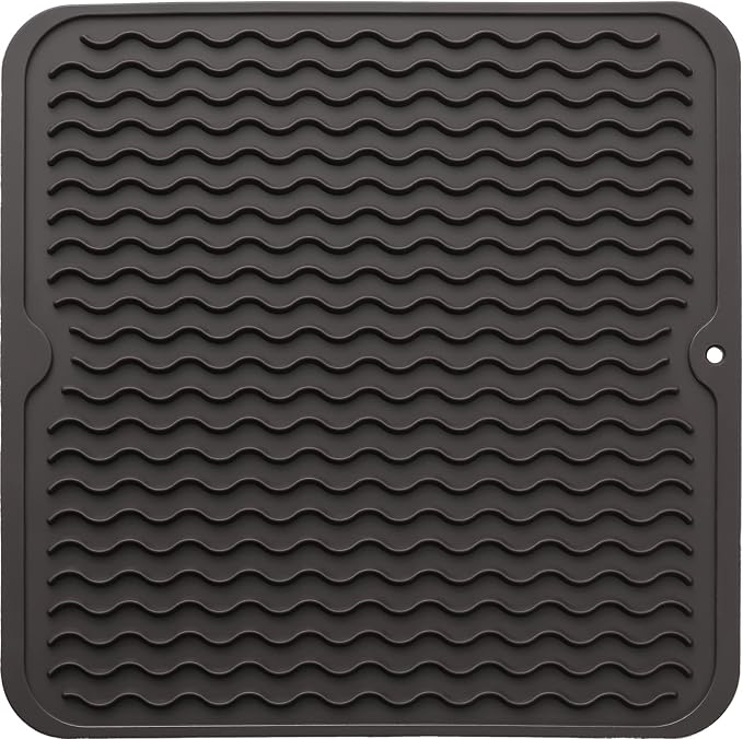 Silicone Dish Drying Mat for Multiple Usage, Easy clean, Eco-friendly, by MicoYang