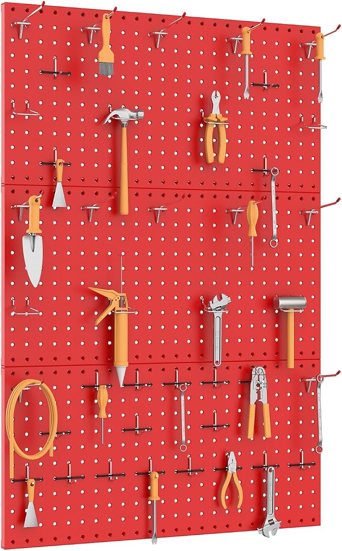 TORACK 3 PCS Metal Pegboard Panels - Image 2