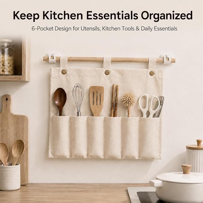 No Drill Canvas Wall Organizer - Image 5