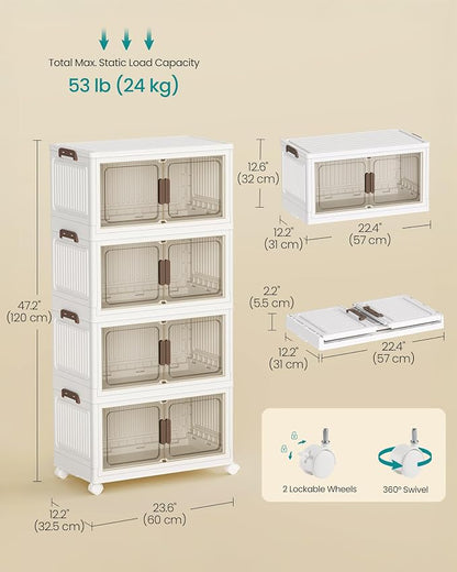 SONGMICS 58QT Plastic Storage Bins - Image 6