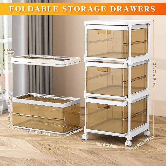 3 Drawer Storage Organzier - Image 3
