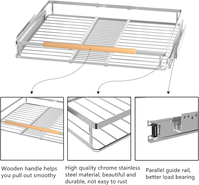 Pull Out Cabinet Organizer - Image 3