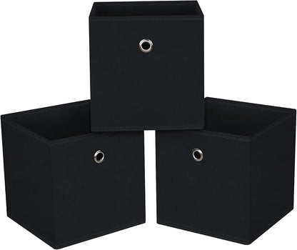 13x13x13 storage cube bins, collapsible fabric storage cubes Decorative storage by NieEnjoy