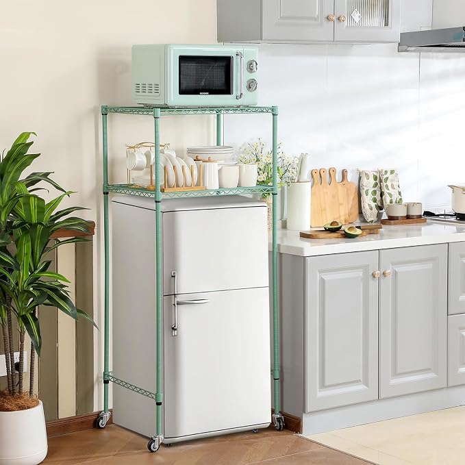 Tandefio 2 Tier Mini Fridge Stand - Image 2