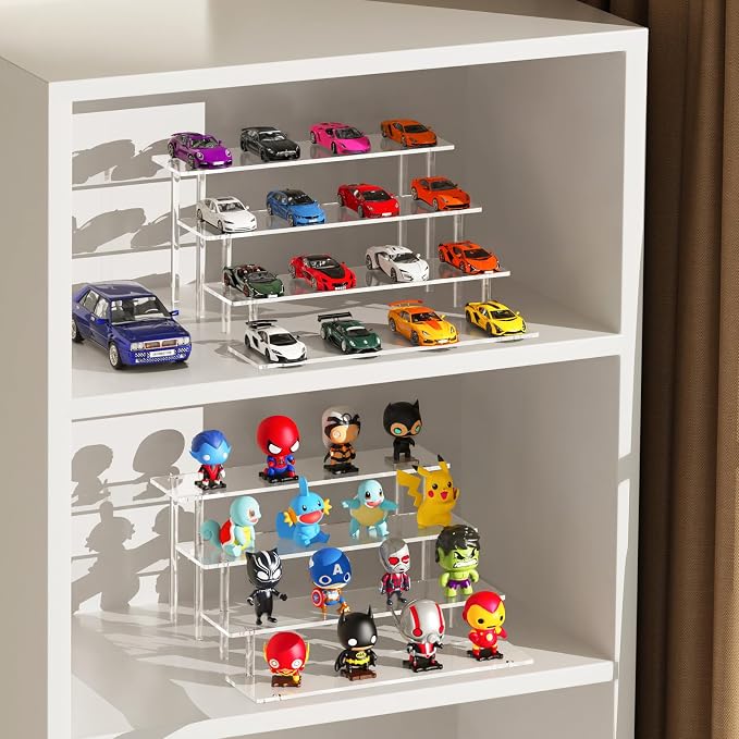 4 Tier Acrylic Display Risers, Large Cupcake Stand Holder, Dessert Display - Image 7