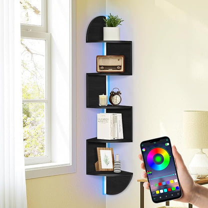 Corner Shelf Wall Mounted Corner Floating Shelves by Jasenlove