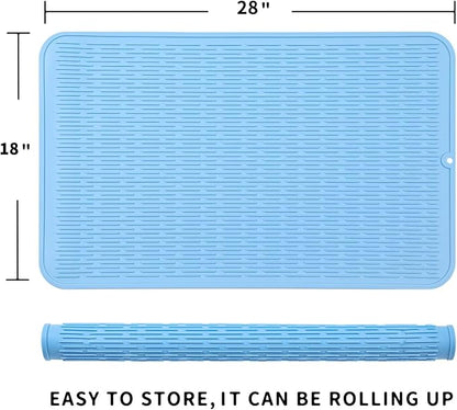 Silicone Dish Drying Mat for Multiple Usage, Easy clean, Eco-friendly, - Image 2