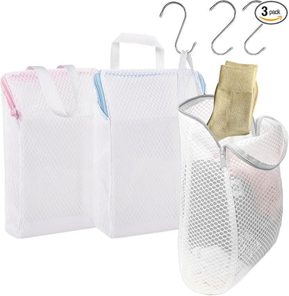 3 Pcs Laundry Bags Mesh Wash Bags by Unknown