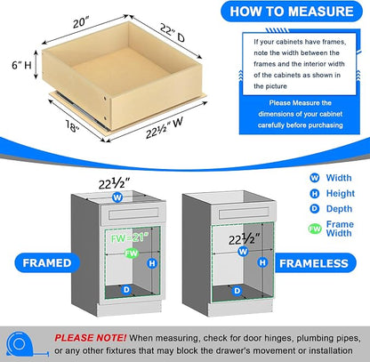 WelFurGeer Soft Close Pull Out Drawers - Image 3