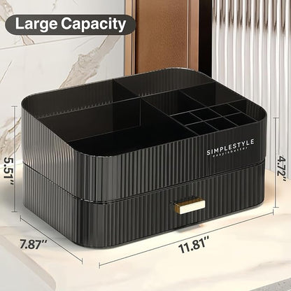 Makeup Organizer for Vanity, Large Desk Organizer - Image 4