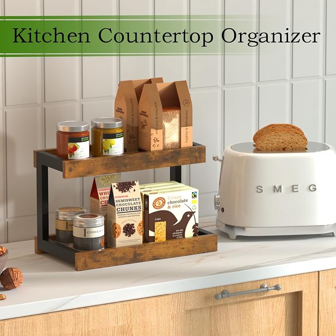 MARTY 2 Tier Spice Rack Organizer - Image 3