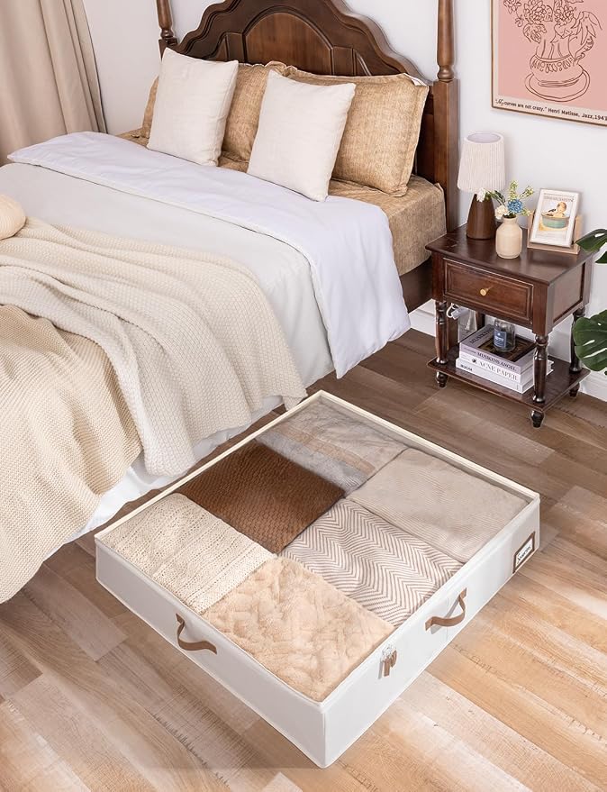 StorageWorks Underbed Storage Box, Under Bed Clothes Organizer - Image 7