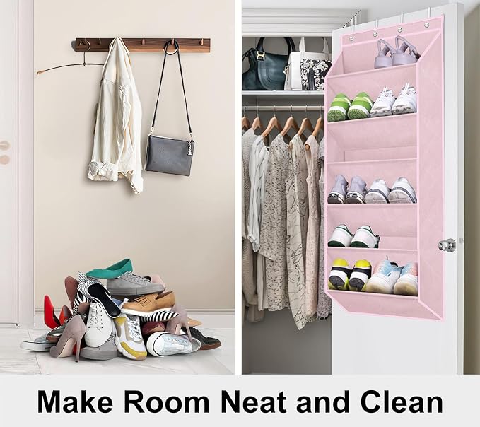SLEEPING LAMB Over The Door Shoe Rack - Image 6