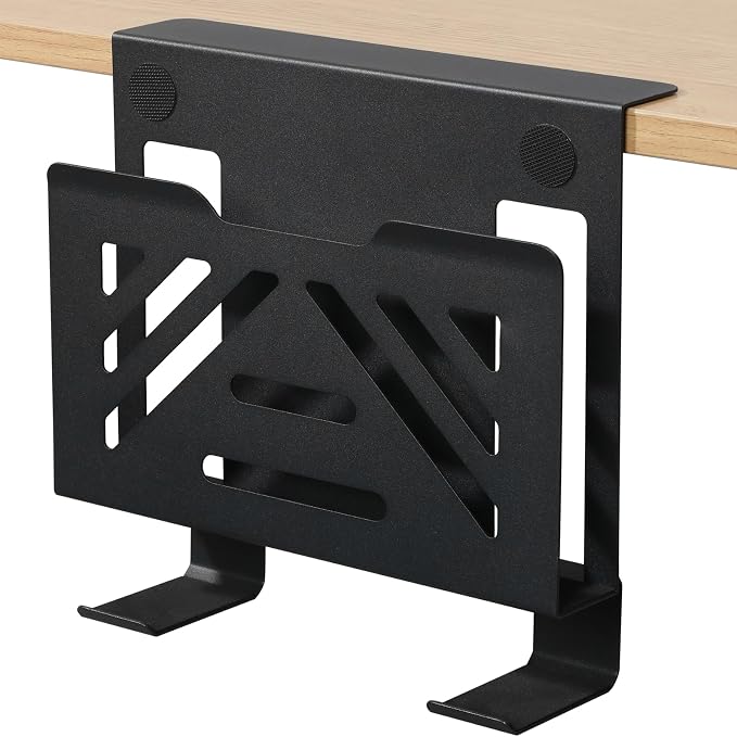 MAXECHO Desk Side Storage, Under Desk Laptop Mount, Table Side Hanging File by MAXECHO