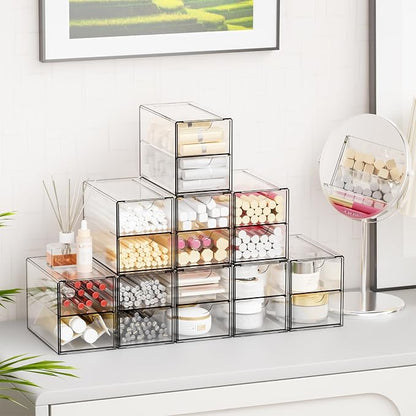 Yieach 9 Pack Small Acrylic Drawers - Image 8