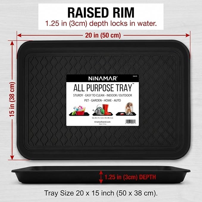 Ninamar Boot Tray – 20 x 15 Inch - Image 2