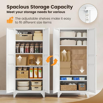 Yizosh Metal Storage Cabinet - Image 4