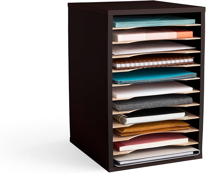 Safco Products Vertical Desktop Sorter, 11 Compartment by SafcoProducts