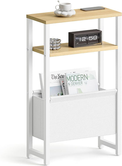 Narrow Side Table, Slim End Table by IRCPEN