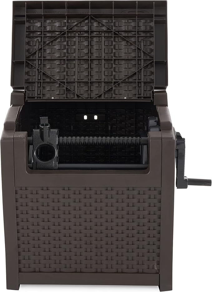 Suncast Hose Reel with Smart Trak Hose Guide, Water-Tight Connection, Durable - Image 3