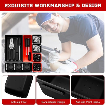 Toolbox Organizer Trays, Tool Chest Drawer Organizer - Image 8
