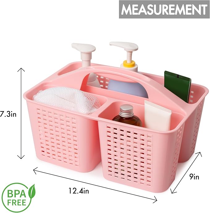 Tiawudi Portable Shower Caddy, Caddy Organizer - Image 2