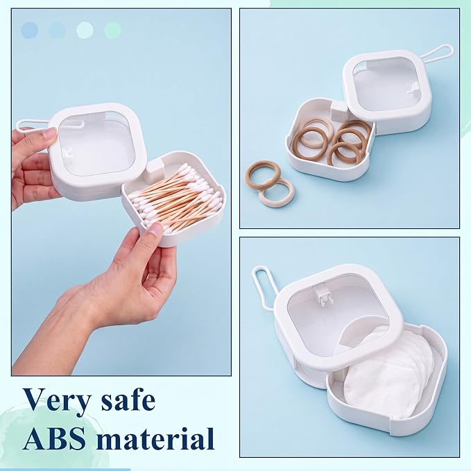 Kathfly 4 Pcs Hair Tie Organizer, Portable Hair Accessories Organizer Travel - Image 6