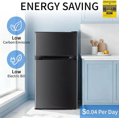 Compact Refrigerator 3.2 Cu.Ft Mini Fridge - Image 6