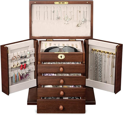 wooden Jewelry Box and Organizer - Image 8