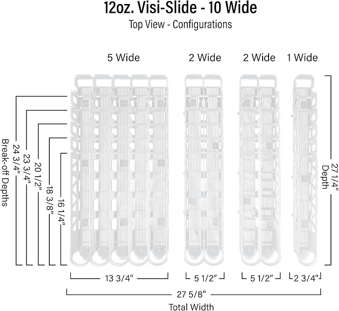 Display Technologies Gravity Fed Organizer - Image 2