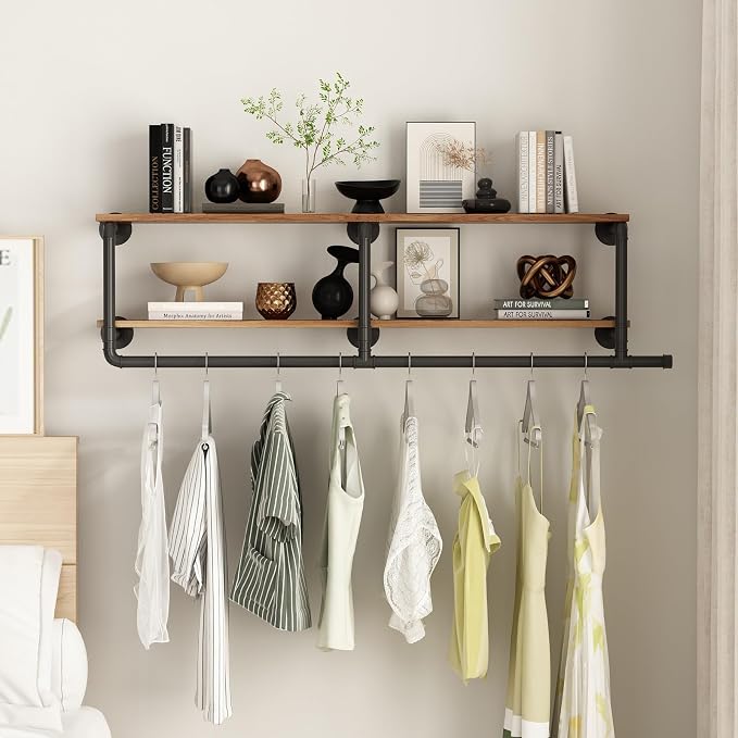ORSENIGO Industrial Pipe Clothing Rack - Image 2